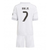 Real Madrid Vinicius Junior #7 Hjemmedraktsett Barn 2025-26 Kortermet (+ Korte bukser)